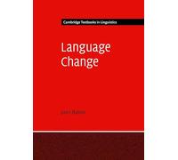 Language Change (Cambridge Textbooks in Linguistics)