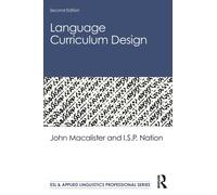 Language Curriculum Design