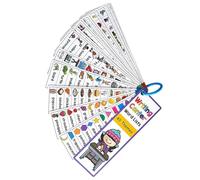 Language Flashcards Sight Words Flashcards Learning Tool High Frequency Word Educational Toy for Reading Fluency Language High Frequency Sight Words Cards for Reading Fluency