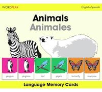 Language Memory Cards - Animals - English-spanish (Wordplay)