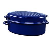 language_tag:en_GB, brand_seq_id:null.intRiess Riess roaster cobalt blue size 38 cm