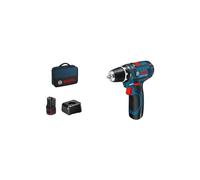 Bosch Professional Gsr 12v-15 Cordless Electric Screwdriver Blue One Size / EU Plug 220V
