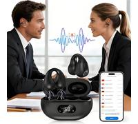 Language Translation Earbuds, 3-in-1 Phone Wireless Earbuds (Music, Calls, 144-language Real-time translate) Two-Way Bone Conduction Comfort Open Ear Headphone,fit iOS and Android,Travel and Business
