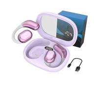 Language Translation Earbuds, Simultaneous Interpretation Bluetooth Earbuds, Bluetooth Translation Earbuds, Upgraded Bluetooth Translation Earbuds, Suitable for Business Travel And Meetings (Purple)