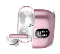 Language Translation Earbuds with Audio and Video Calls, 3-in-1 Translator Earbuds with ENC Mics, 164 Translation Headphones Real-Time, 7 Modes, Bluetooth 5.3 Earphones for Business/Travel/Rose Gold