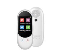 Language Translator Device, 138 Languages, 18 Offline Modes, Voice/Photo Translation, 2.4'' Touch Screen, WiFi Supported, Ideal for Travel and Business