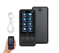 Language Translator Device: 138 Languages Online & 17 Offline Instant 2-Way Voice Translator, Photo & Recording Translation, Built-in Dictionary & Learning, Portable AI Interpreter for Travel (1PCS)