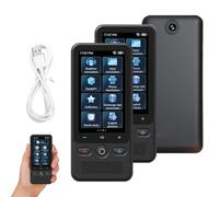 Language Translator Device: 138 Languages Online & 17 Offline Instant 2-Way Voice Translator, Photo & Recording Translation, Built-in Dictionary & Learning, Portable AI Interpreter for Travel (2PCS)