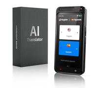 Language Translator Device, 138+ Languages Translation in Real Time for Voice/Text/Photo Portable Smart Voice Translator with 4.1 Inch HD Touch Screen Offline Translation for Business Learning Travel