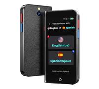 Language Translator Device No Wifi Needed, High-end Upgraded Ai Translator, Offline Real-Time Voice Spainish Translation, Support 139 Languages, Recording&Photo Premium Translation Device for Business