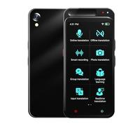 Language Translator Device No WiFi Needed, Portable Translator Device with 138 Languages, Real Time Ai Voice Photo Translator, Offline Online Translation for Business Learning Travel (Black)
