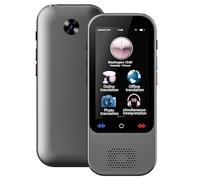Language Translator Device No WiFi Needed, Upgraded S80 Pro Ai ChatGpt PortableTranslator with 138 Languages, Real-Time Two-Way Voice Offline/Photo/Translation Device for Travel Business Learning