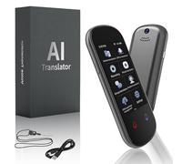 Language Translator Device Portable AI Language Translator, AI Instant Translator No WiFi, 139 Languages Real-Time Voice Translation, WiFi & Offline & Photo Translation for Travel Business Learning