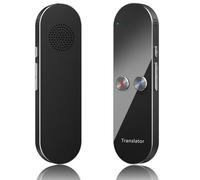 Language Translator Device Portable Two-Way Instant Translator,Online Voice Photo Text Translation 68+ Languages Supported, High Accuracy Translation Device for Travel Business Learning (Alloy Black)