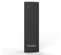 Language Translator Device Portable Two-Way Instant Translator,Online Voice Photo Text Translation 68+ Languages Supported, High Accuracy Translation Device for Travel Business Learning (Black)