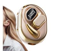 Language Translator Device, Real Time Translation Earbuds 4.3x3.5x1.1cm Translating Earphones With Hook Style Wireless Design, For Sports Gym Outdoor Men Women