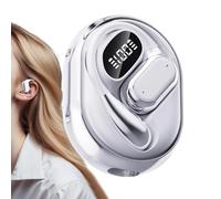 Language Translator Device, Real Time Translation Earbuds 4.3x3.5x1.1cm Translating Earphones With Hook Style Wireless Design, For Sports Gym Outdoor Men Women