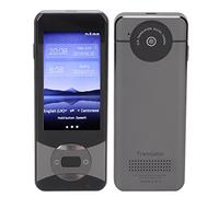 Language Translator Device, Supports 127 Languages, Conversation Translation, Offline Translation and Recording, Long Standby Time, WiFi Translator for Travel, Business(Grey)