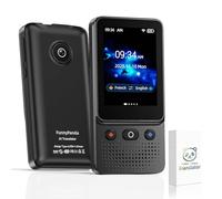 Language Translator Device, Voice Ai Translator Device T21 Wi-Fi Available, Two-Way 138 Languages 2025 Instant Translator Offline Recording Photo Translation Device for Business Travel Study