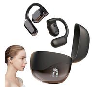 Language Translator Earbuds - Instant Wireless, AI-Powered Interpretation | Smart Translation with HD Audio, Fast Charging for Business Meetings, International Travel, and Learning Activities