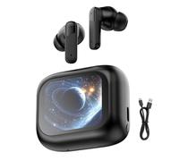 Language Translator Earbuds - Noise Cancellation Wireless | AI Headphones Language Translation Earbuds | for Men Women Travel Business Trip Work Study College Car Outdoor Sports
