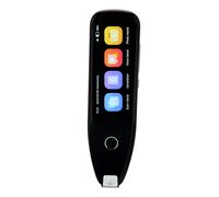 Language Translator Smart Pen BT WiFi Photo Scanning 134 Online Voice Translations Dictionary Reader Pen with HD Screen Black