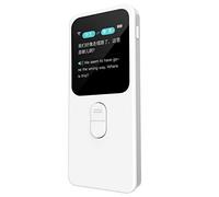 Language Voice Translator, 1.54 Inch Touch Sn 39 Languages ??+ 51 Aent Instant Two-Way Translation WiFi Connection, rt Recording Transfer Offline Translation,Black Decoration