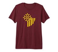 Languedoc-Roussillon Flag OCCITANIE France Premium T-Shirt