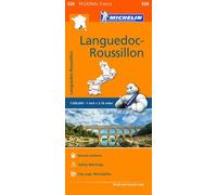 Languedoc-Roussillon - Michelin Regional Map 526: Map (Michelin Regional Maps)