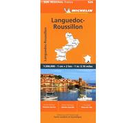 Languedoc-Roussillon - Michelin Regional Map 526