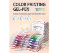 Languo 45/72/99/162 Colors Neutral Pen Multi-Color Handbook Pen Color Gel Pen Student Writing Painting Drawing Marker Stationery 72 colors