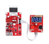 LanGuShi Useful NY-D02 100A/40A Twofold Pulse Encoder Spot Soldering Station Time Stream Controller Control Board Adjustable Digital Display Durable (Color : 100A)