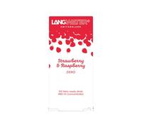 LANGWATER+ StrawberryRaspberry Zero - Sweet flavour pack. Zero Calories. Sugar-Free. Compatible with the TheWell reverse osmosis water purifier for pure, mineralised and flavoured water