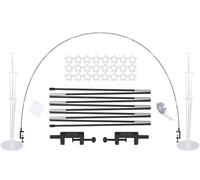 LANGXUN Table Balloon Arch Kit, Reusable Table Balloon Stand with Adjustable Balloon Arch Frame for Birthday, Weddings and Graduation Parties