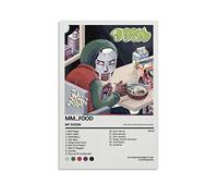 LANGYA MF DOOM Mm Food Poster Canvas Poster Wall Art Decor Print Picture Paintings for Living Room Bedroom Decoration Unframe-style 16x24inch(40x60cm)