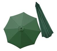 LANGZDHE Garden Parasol Canopy 2.7m Round To Suit 8 Arms In Replacement Parasol Canopy(Color:green)
