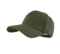 LANGZHEN Baseball Dad Cap 100% Cotton Fits Men Women Classic Adjustable Plain Hat(Structured-Army Green)
