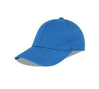 LANGZHEN Baseball Dad Cap 100% Cotton Fits Men Women Classic Adjustable Plain Hat(Structured-Blue)