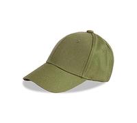 LANGZHEN Cotton Outdoor Toddler Girls Boys Plain Baseball Cap Baby Infant Structured Adjustable Hat for Kids Sun Hat(M-Army Green)
