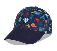 LANGZHEN Toddler Baseball Cap Adjustable Sun Hats Kids Protective Baseball Caps for Boys and Girls (M-Undersea World)