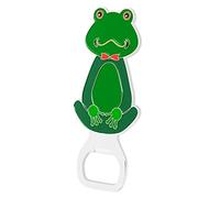 LanHong Frog Shape Bottle Opener Beer Bottle Opener Creative Animal Bottle Opener Zinc Alloy Hardness Bottle Opener with Fridge Magnet Gift for Dad Friend Bar (Frog)