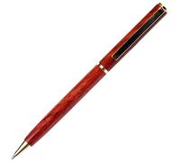 Lanier Pens Budget Friendly Beautiful Wood Slim Ballpoint Pen - Rosewood