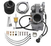 Lanigram 45mm Carburetor Fit for Mikuni HSR45 HSR 45mm Performance Pumper Carburetor for D HSR 45mm EVO TwinCam TM45 Carb With Air Filter