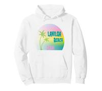 Laniloa Beach Oahu Hawaii Tropical Beach Adventure Pullover Hoodie