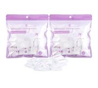 Lanjue 66Pcs Portable Cotton Compressed Towels Tablets, 8.6*7.8 in Mini Disposable Face Towel for Travel Essentials, Camping Essentials, Home,Facial Cleaning, Skincare, Thick&Soft（6Pcs 11.8*9.4 in）