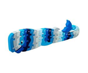 Lanka Kade Wooden Whoopi the Whale Number 1-25 Jigsaw
