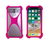 Lankashi Phone Soft Silicone Protective Case For Logic L66M LITE 6.6" Gel Cover Skin Etui Bumper Shell Rose