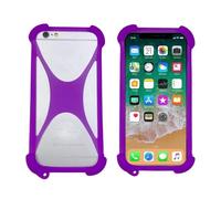 Lankashi Phone Soft Silicone Protective Case For SPC Zeus 2 + 5" Gel Cover Skin Etui Bumper Shell Purple