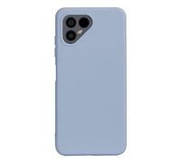 Lankashi Soft Silicone TPU Case For Fairphone 4 6.3 Inch Flexible Case Cover Skin Protection Rubber Shell (Blue)