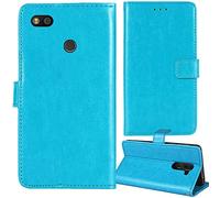 Lankashi Stand Premium Retro Business Flip Leather Case Protector Bumper For Fairphone 3 5.65" Protection Phone Cover Skin Folio Book Card Slot Wallet Magnetic（Blue）